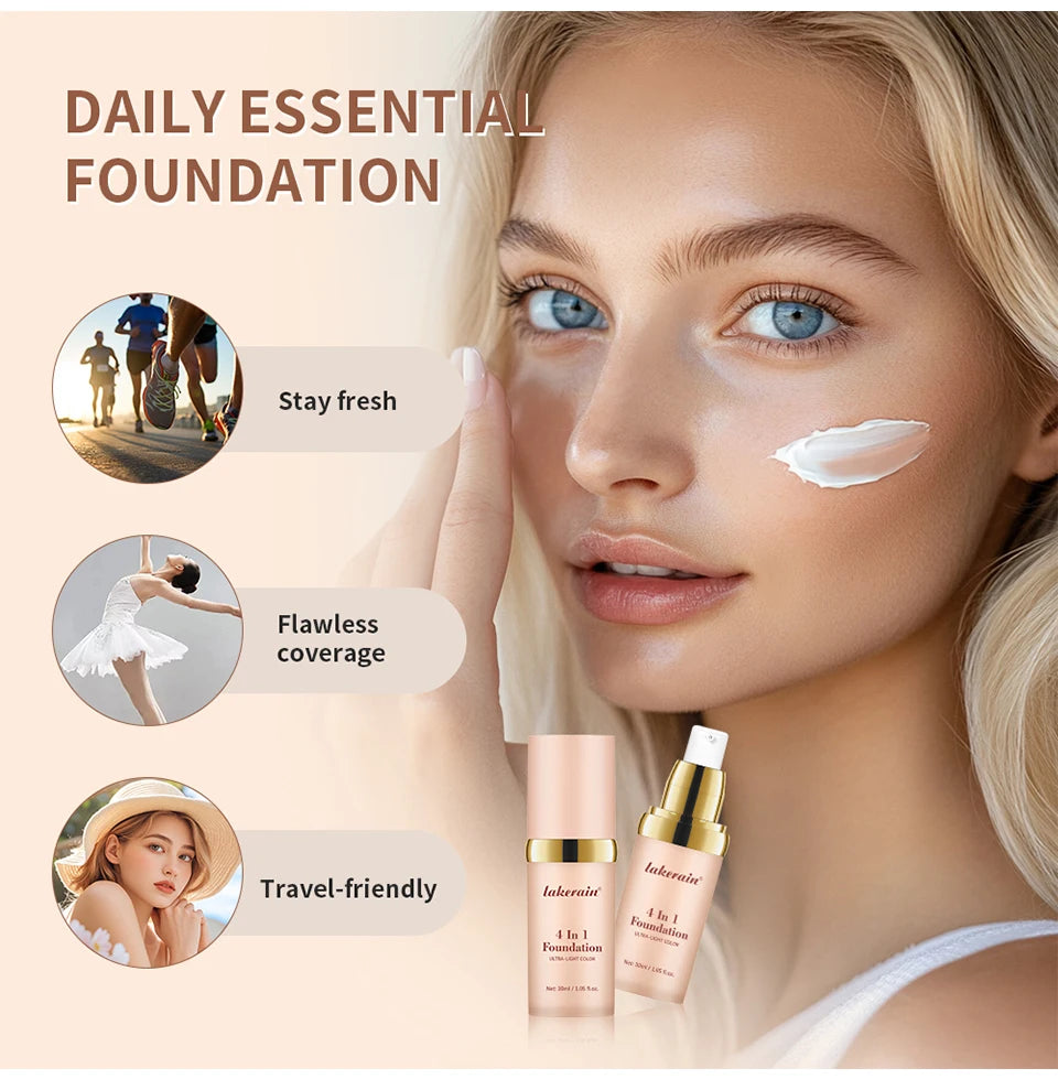 4-in-1 Color-Changing Moisturizing Foundation with SPF 30 - 11