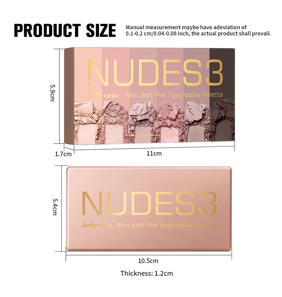 Long-Lasting Matte and Shimmer Eyeshadow Palette