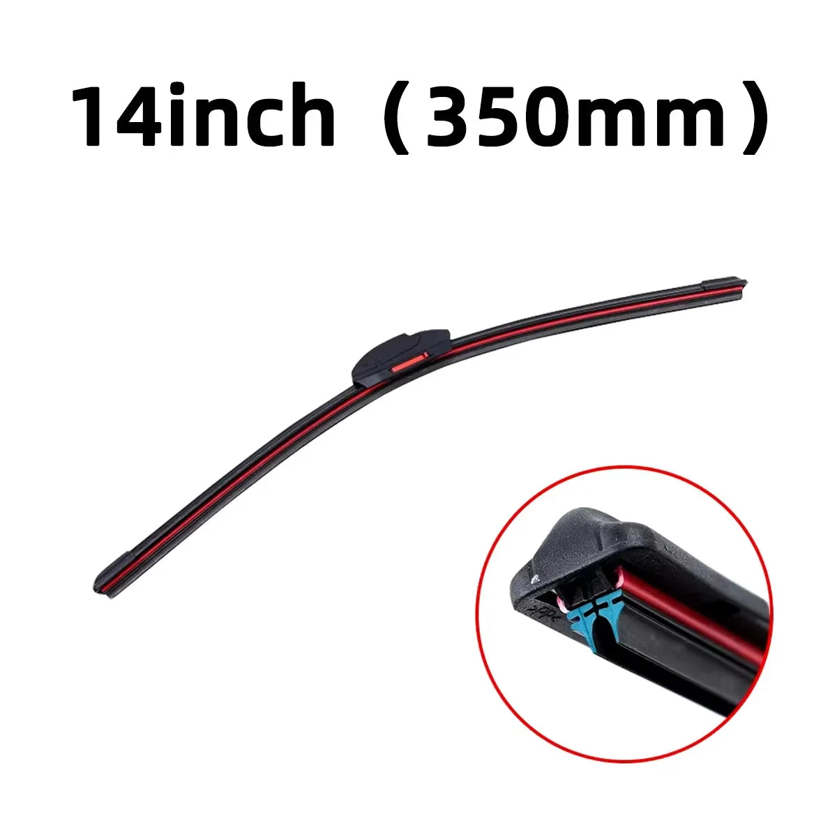 Universal Double Layer Rubber Windshield Wiper Blades