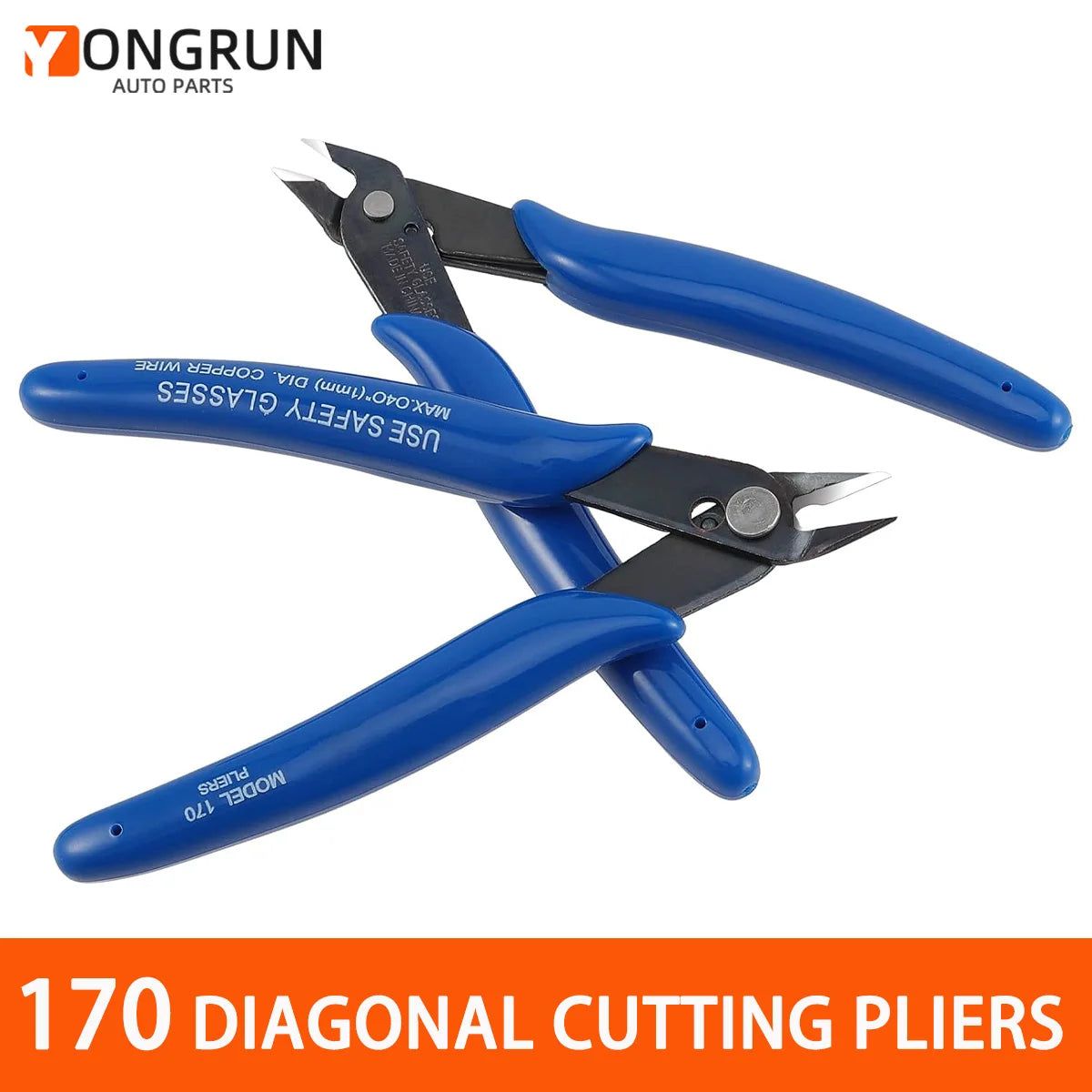 Precision Diagonal Cutting Pliers for Electronics and Crafts