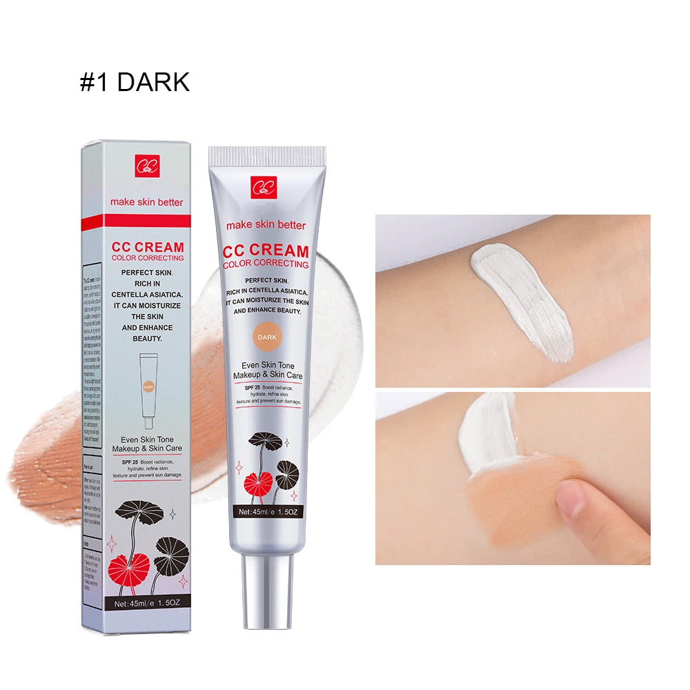 Color Correcting CC Cream Foundation with SPF 25 - 30