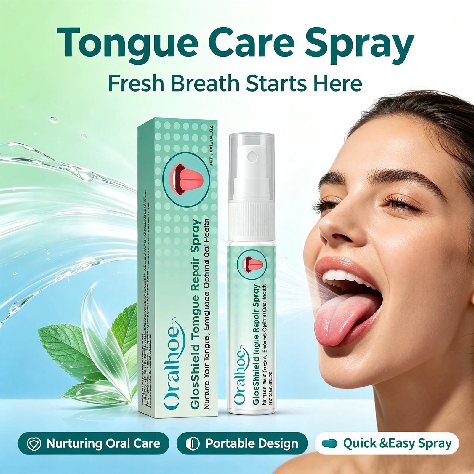 Tongue Repair Spray for Fresh Breath and Oral Comfort - 4