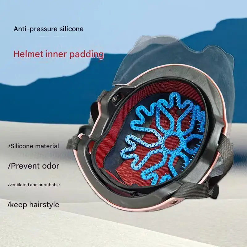 Flexible Shockproof Motorcycle Helmet Comfort Liner - 10