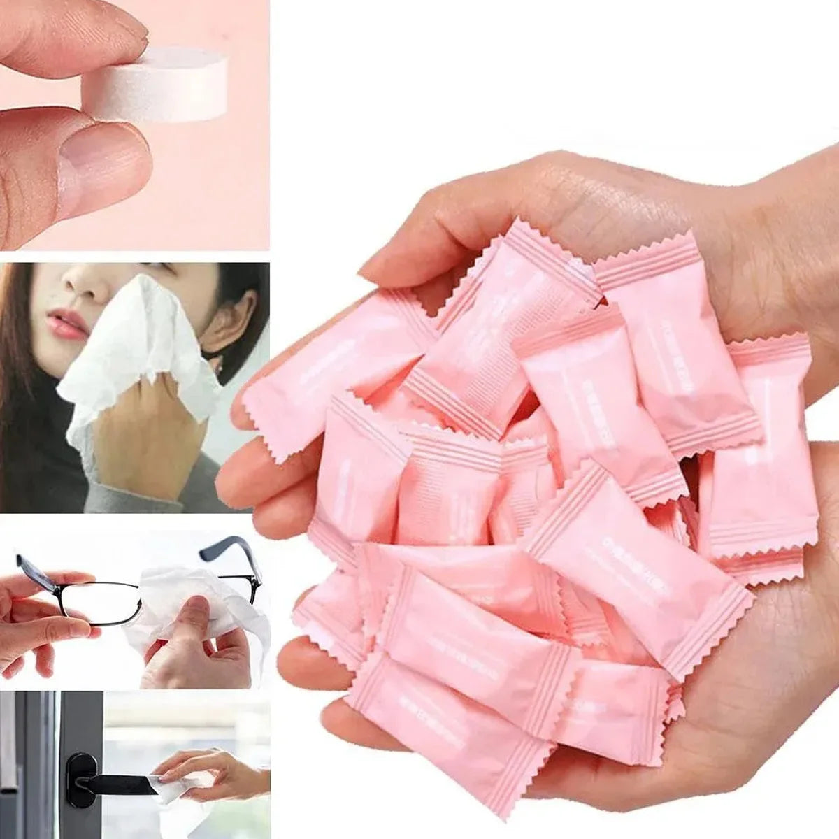 Portable Compressed Disposable Travel Towels