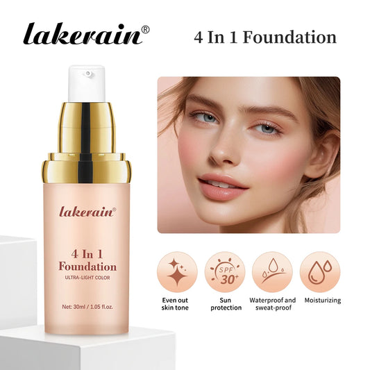 4-in-1 Color-Changing Moisturizing Foundation with SPF 30