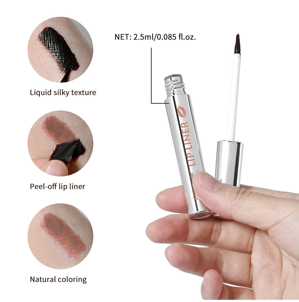 Waterproof Peel-Off Tattoo Lip Liner Stain - 15
