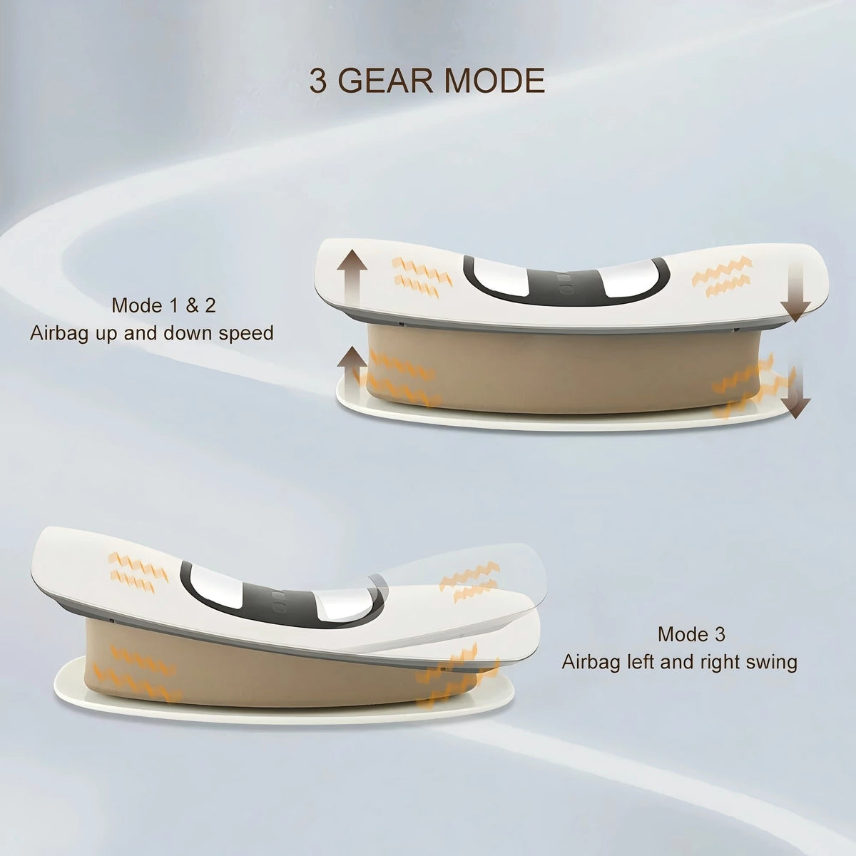 Electric Lumbar Traction Device with Dynamic Airbag Massage