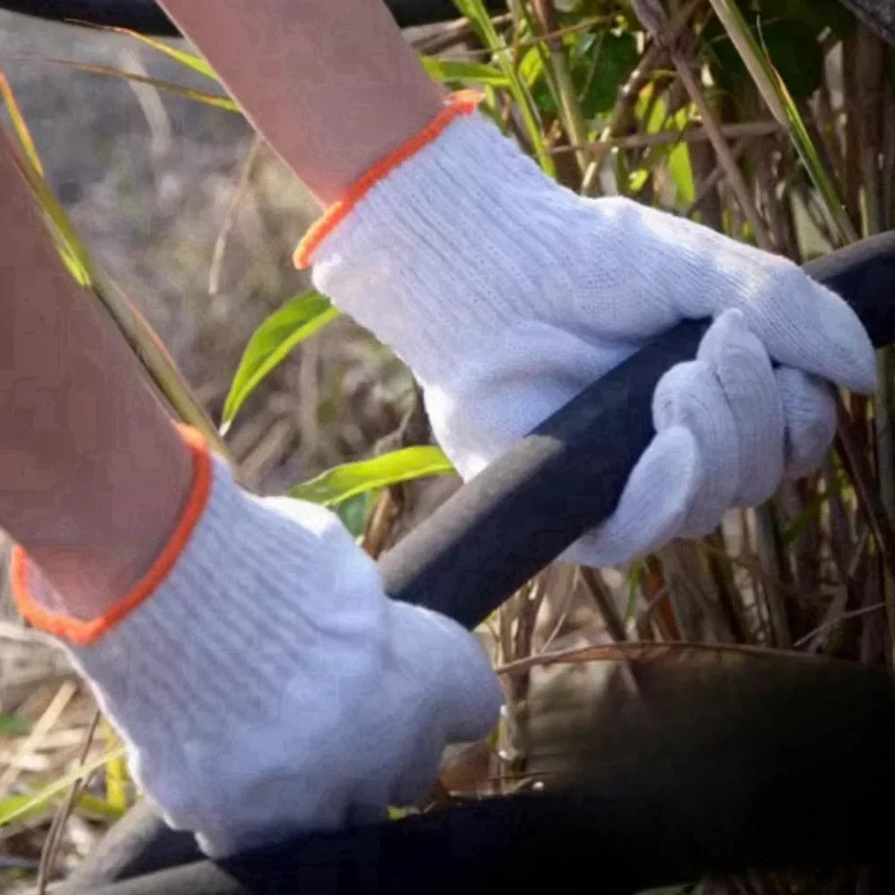 Knitted Polyester Safety Work Gloves for Industrial and Construction