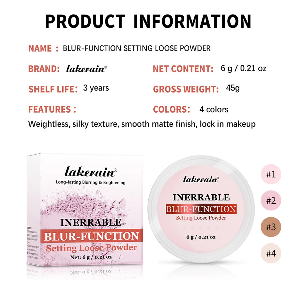 Oil-Control Matte Setting Loose Powder for Long-Lasting Makeup - 18