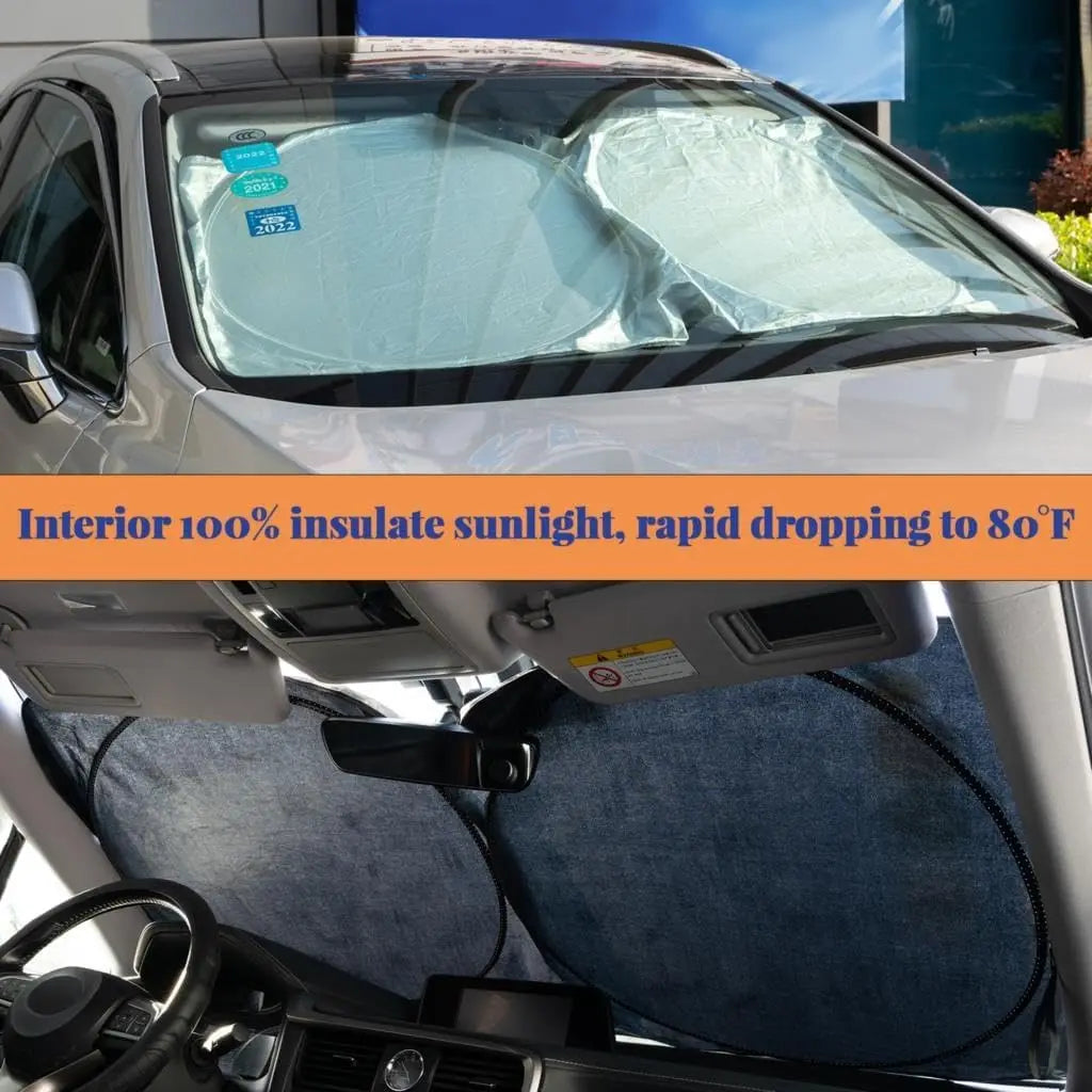 Foldable Car Windshield Sun Shade UV Protection Visor