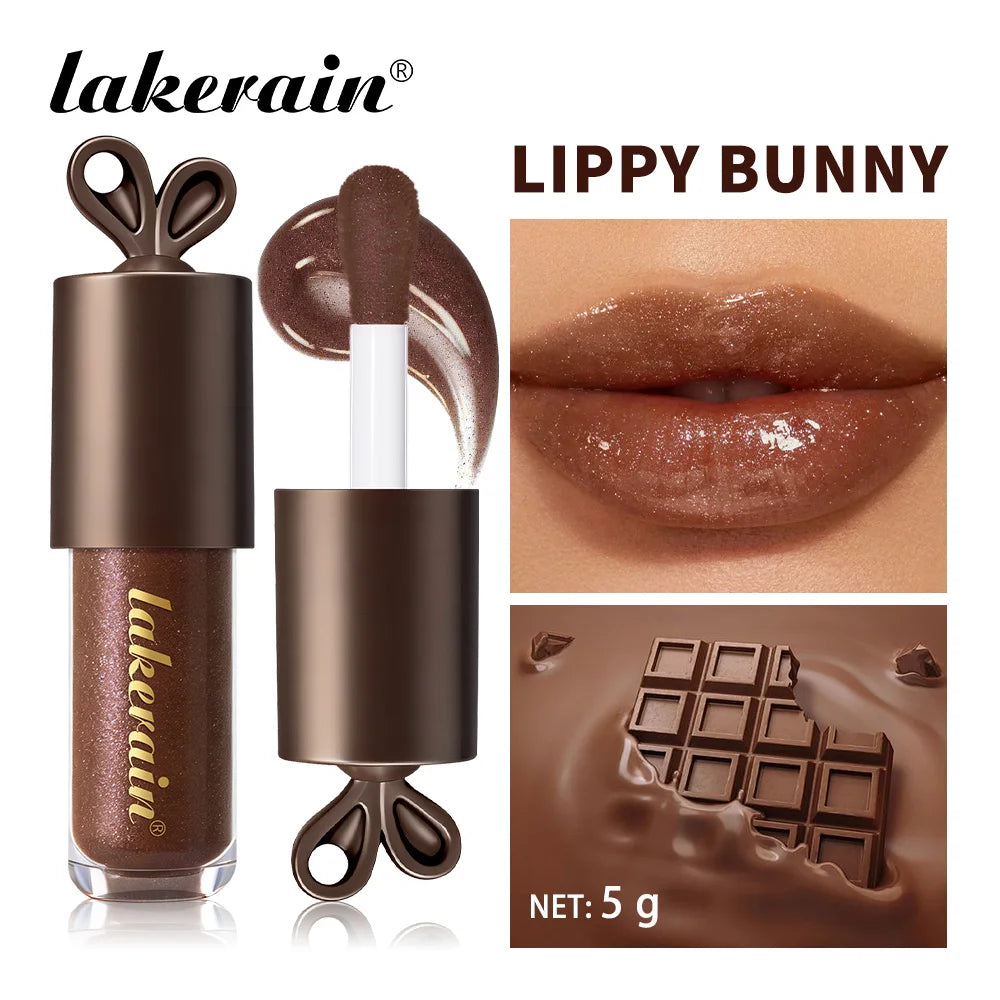 Honey and Chocolate Moisturizing Lip Gloss Set