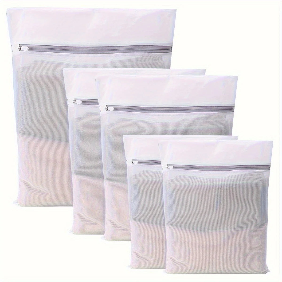 Fine Mesh Laundry Bags for Washing Machines - 4