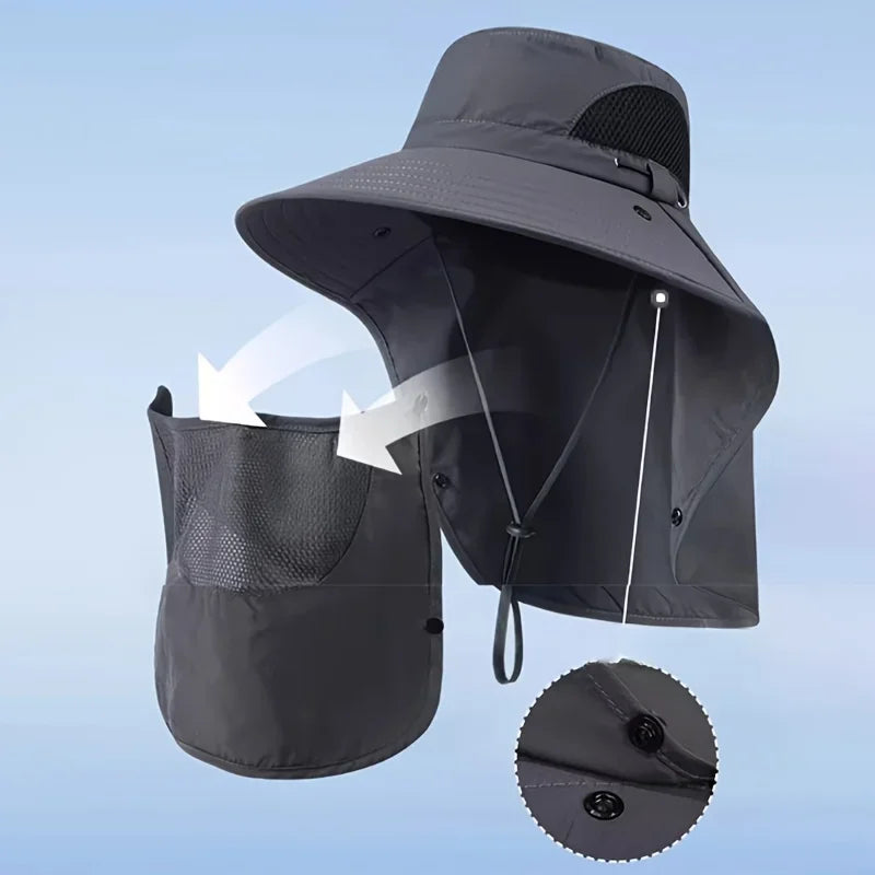 Full Coverage Outdoor Sun Protection Fishing Hat