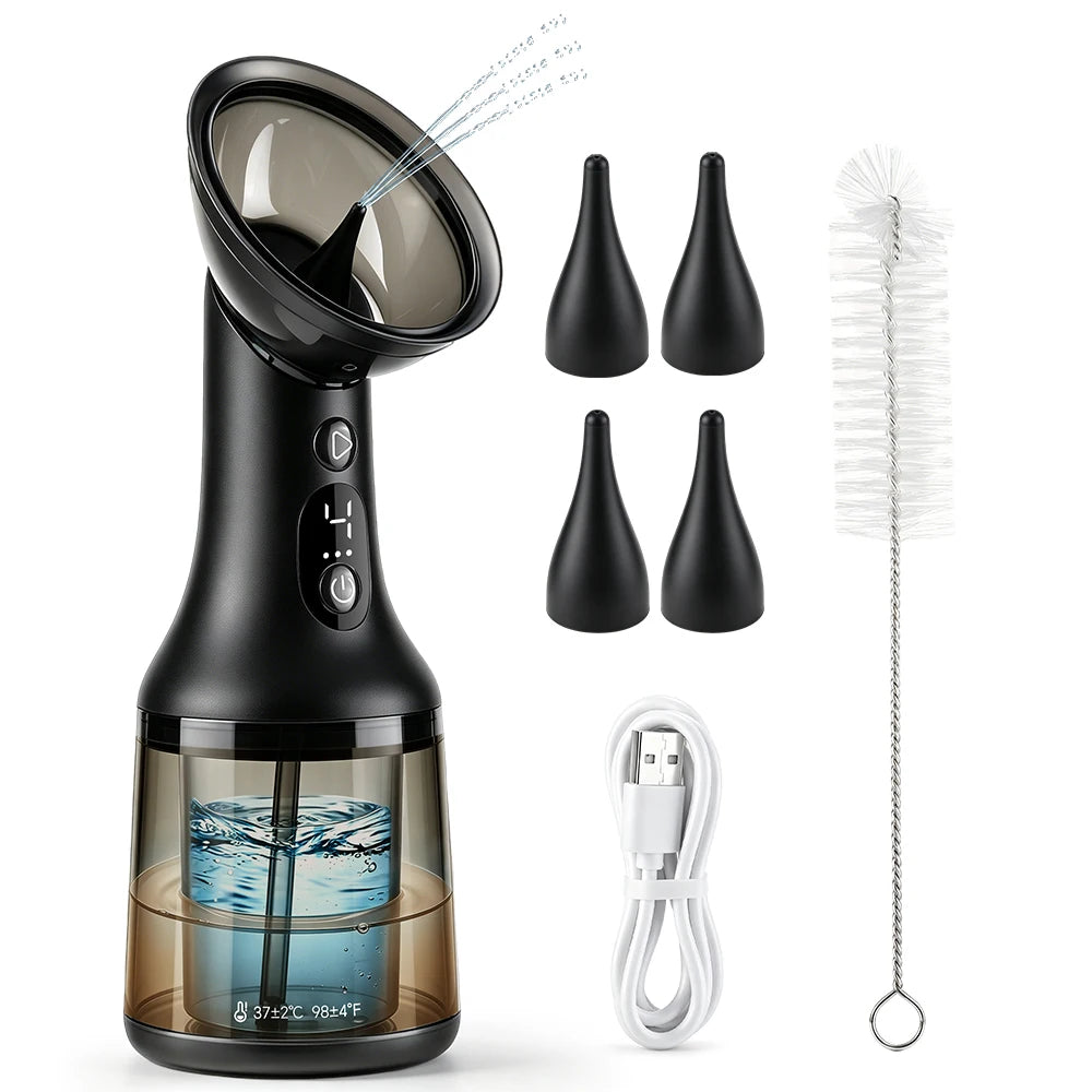 Electric Ear Wax Removal Irrigation Kit with LED Display