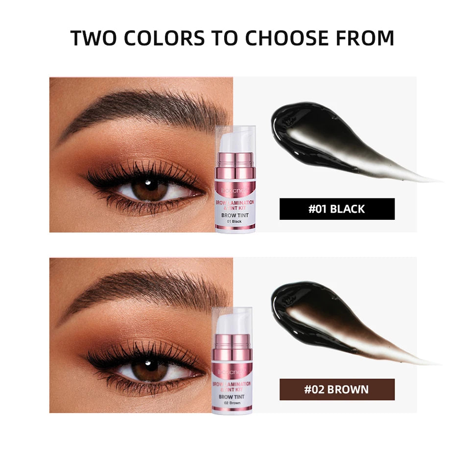 Professional Eyebrow Lamination and Tinting DIY Kit - 10