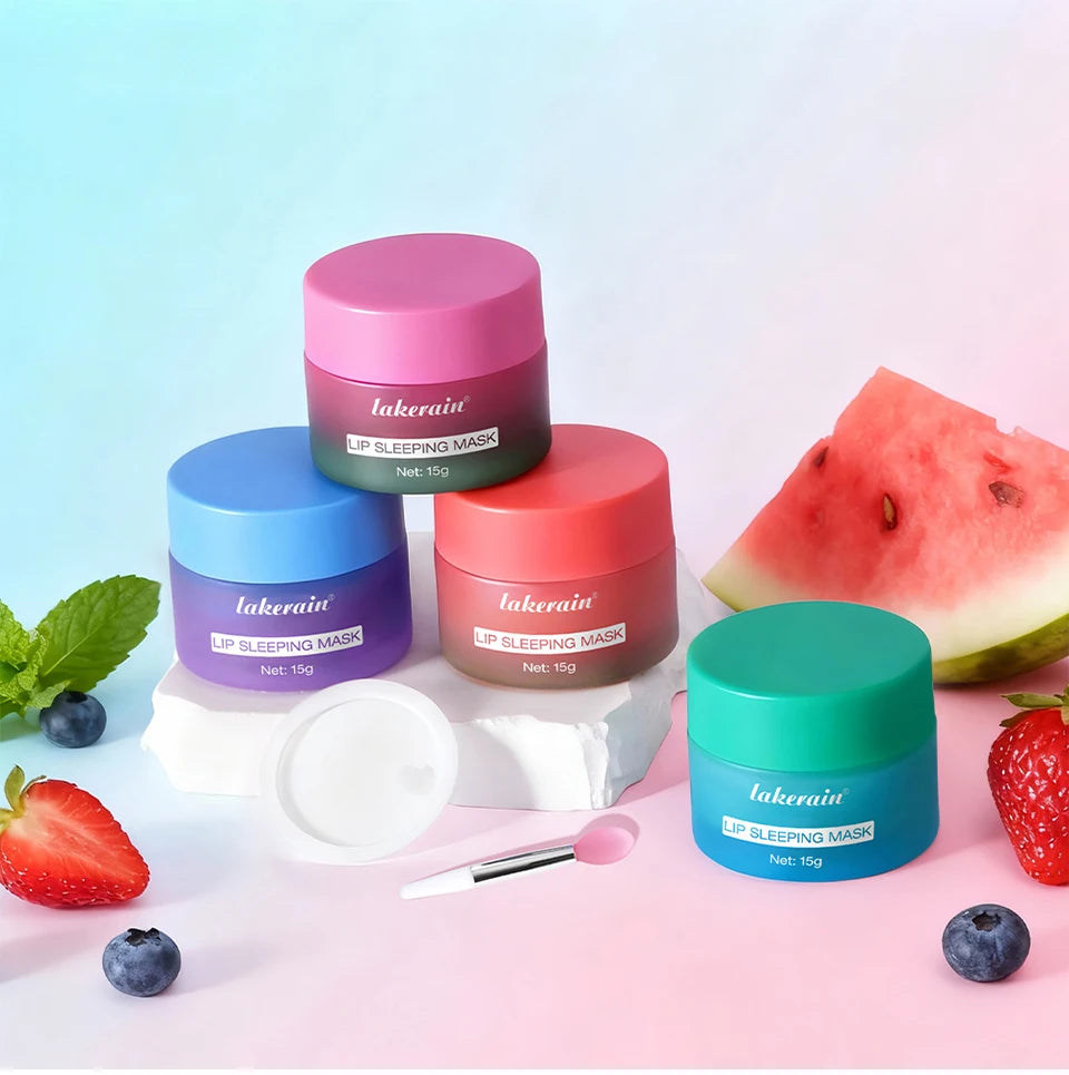 Hydrating Dual-Color Lip Sleeping Mask for Dry Cracked Lips
