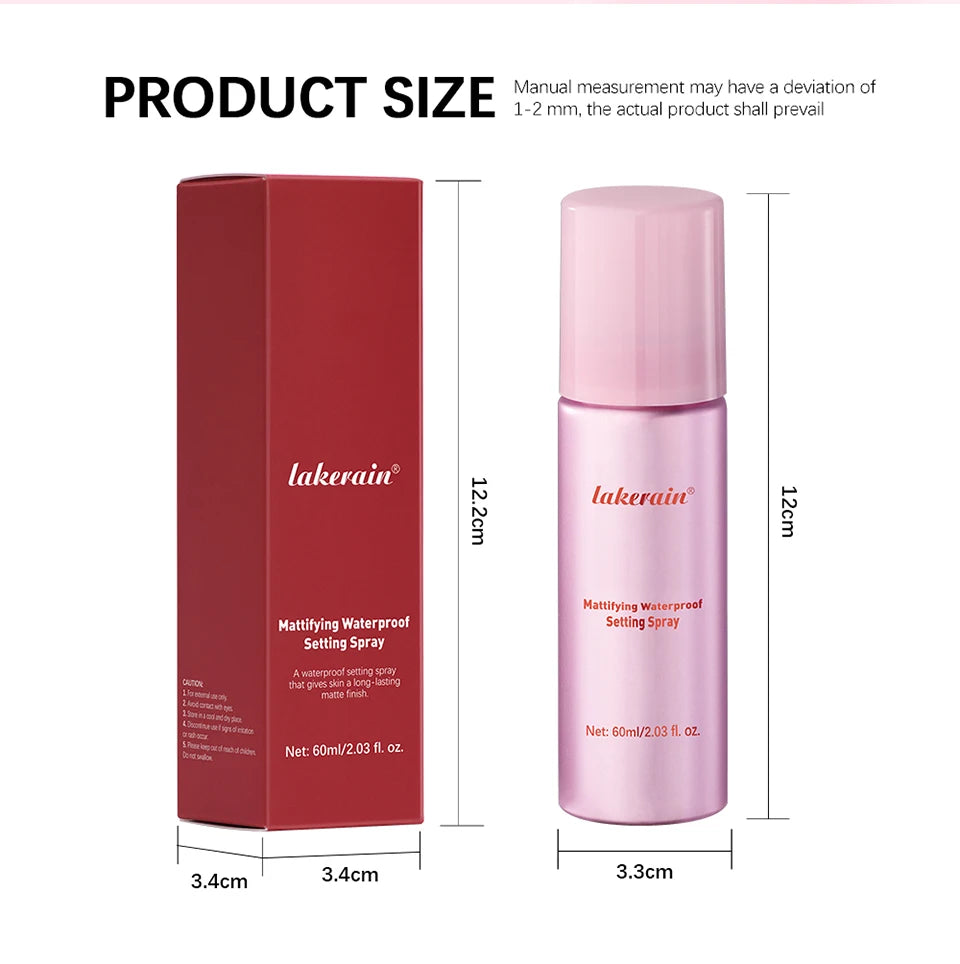 Long-Lasting Mattifying Waterproof Makeup Setting Spray - 14