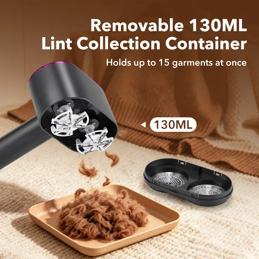 5-Speed Rechargeable Electric Fabric Shaver and Lint Remover - 11