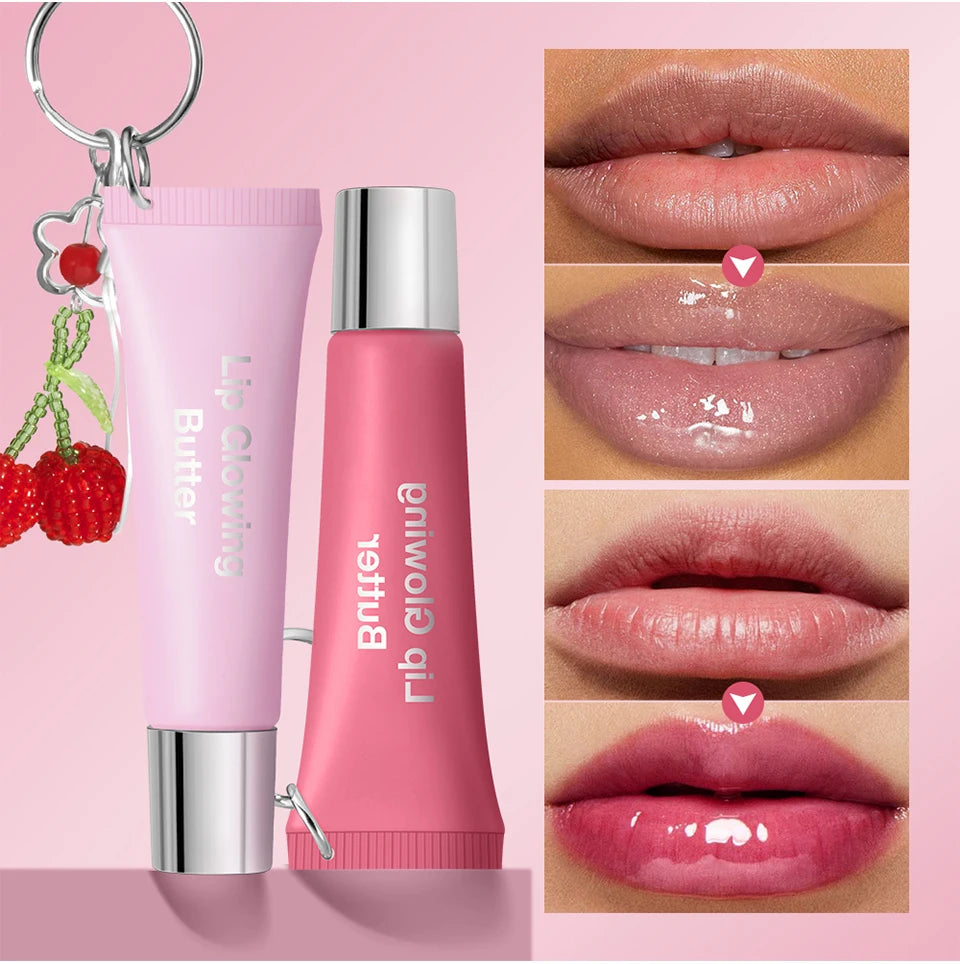 Moisturizing Lip Gloss with Keychain - 11