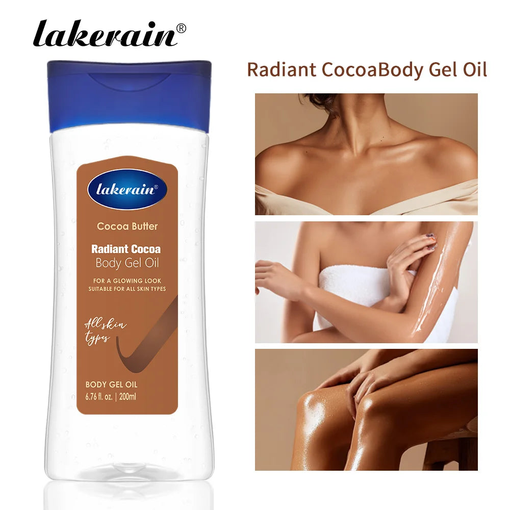 Cocoa Butter Body Gel Oil for Radiant Glowing Skin - 2