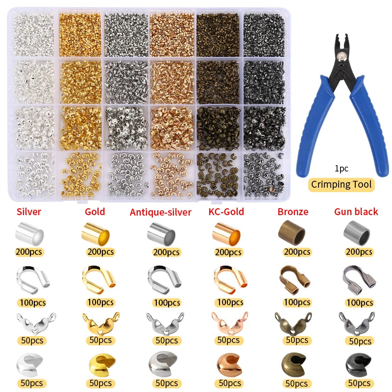 Jewelry Making and Repair Tool Kit with Findings - 9