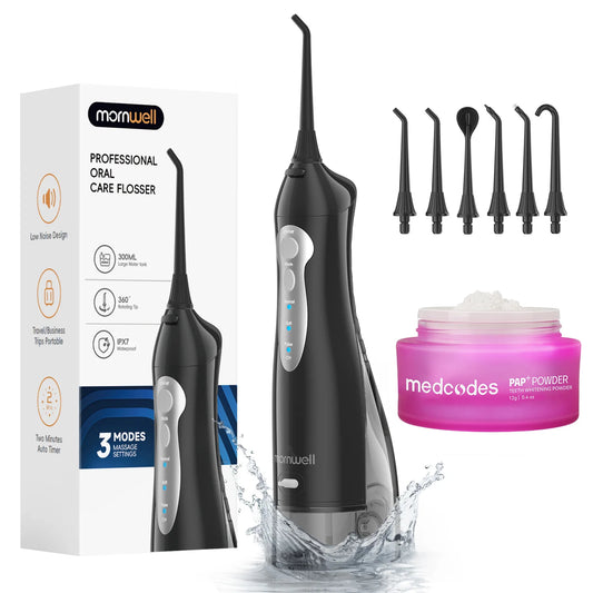 Portable Cordless Water Flosser for Deep Oral Cleaning
