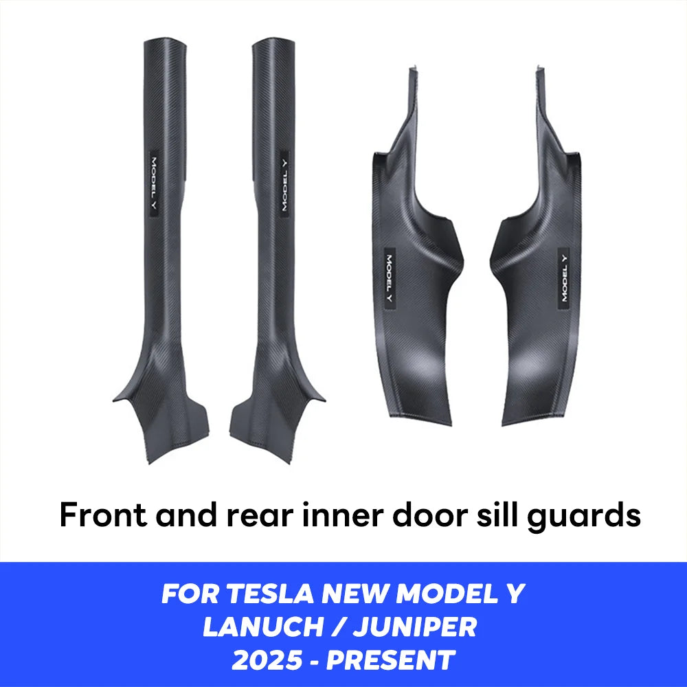 Door Sill Protector Guards for 2025 Model Y Juniper - 13