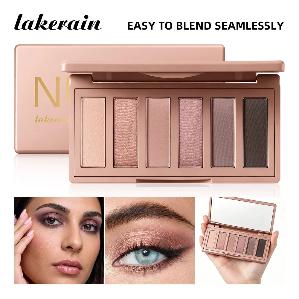 Long-Lasting Matte and Shimmer Eyeshadow Palette