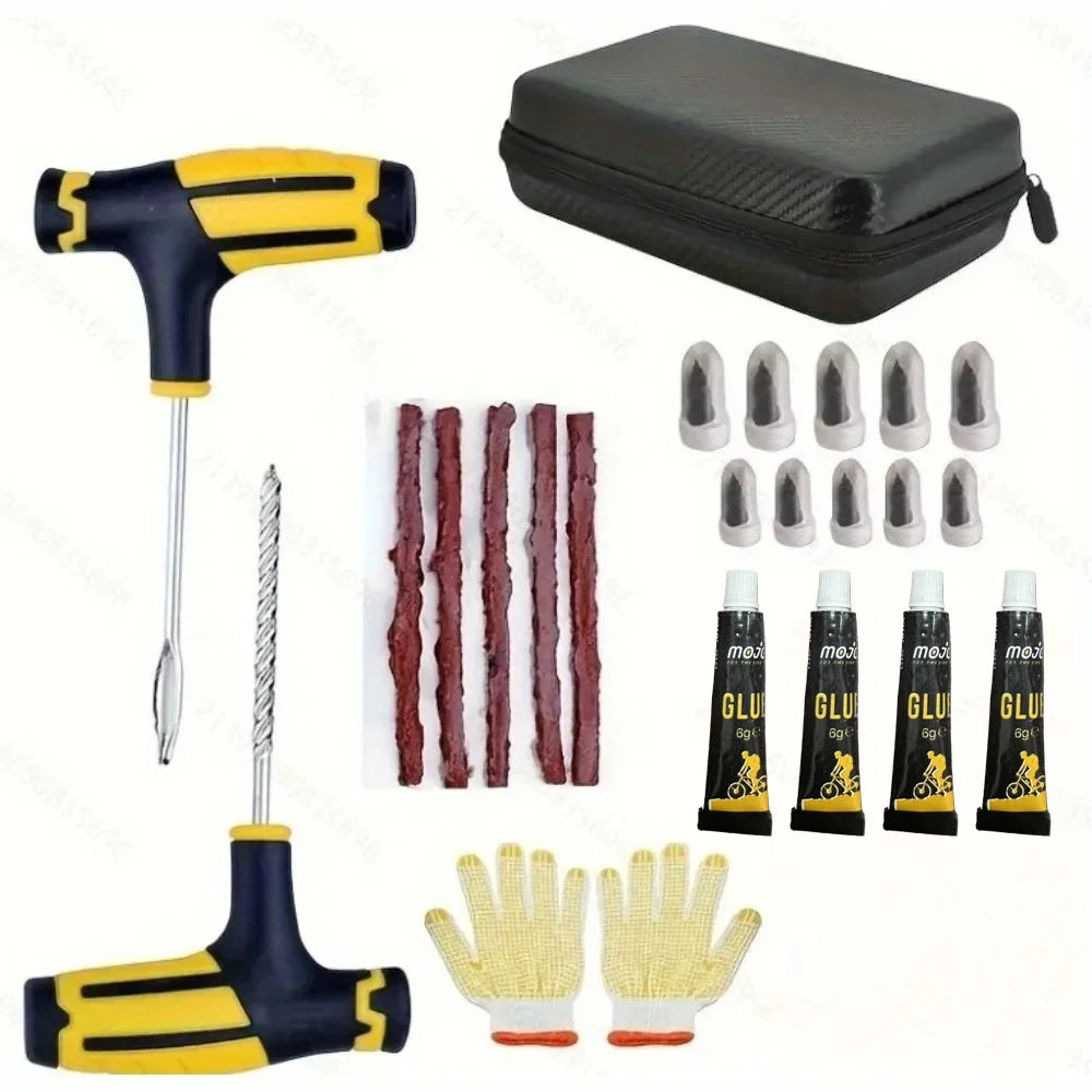 Emergency Universal Tire Puncture Repair Kit