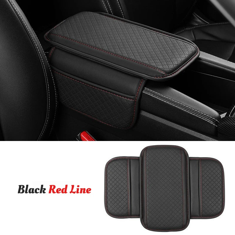 Car Center Console Armrest Cushion with Storage Pocket