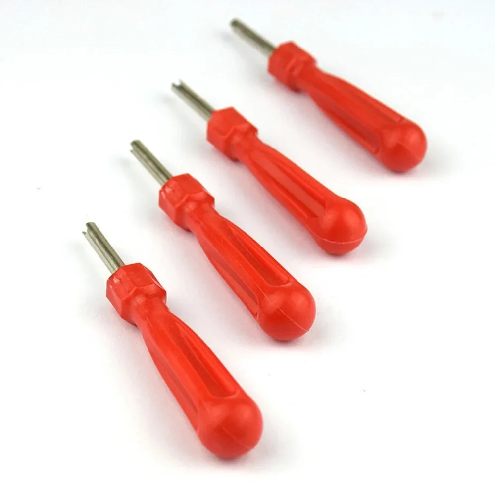 Tire Valve Core Removal Tool and Replacement Set