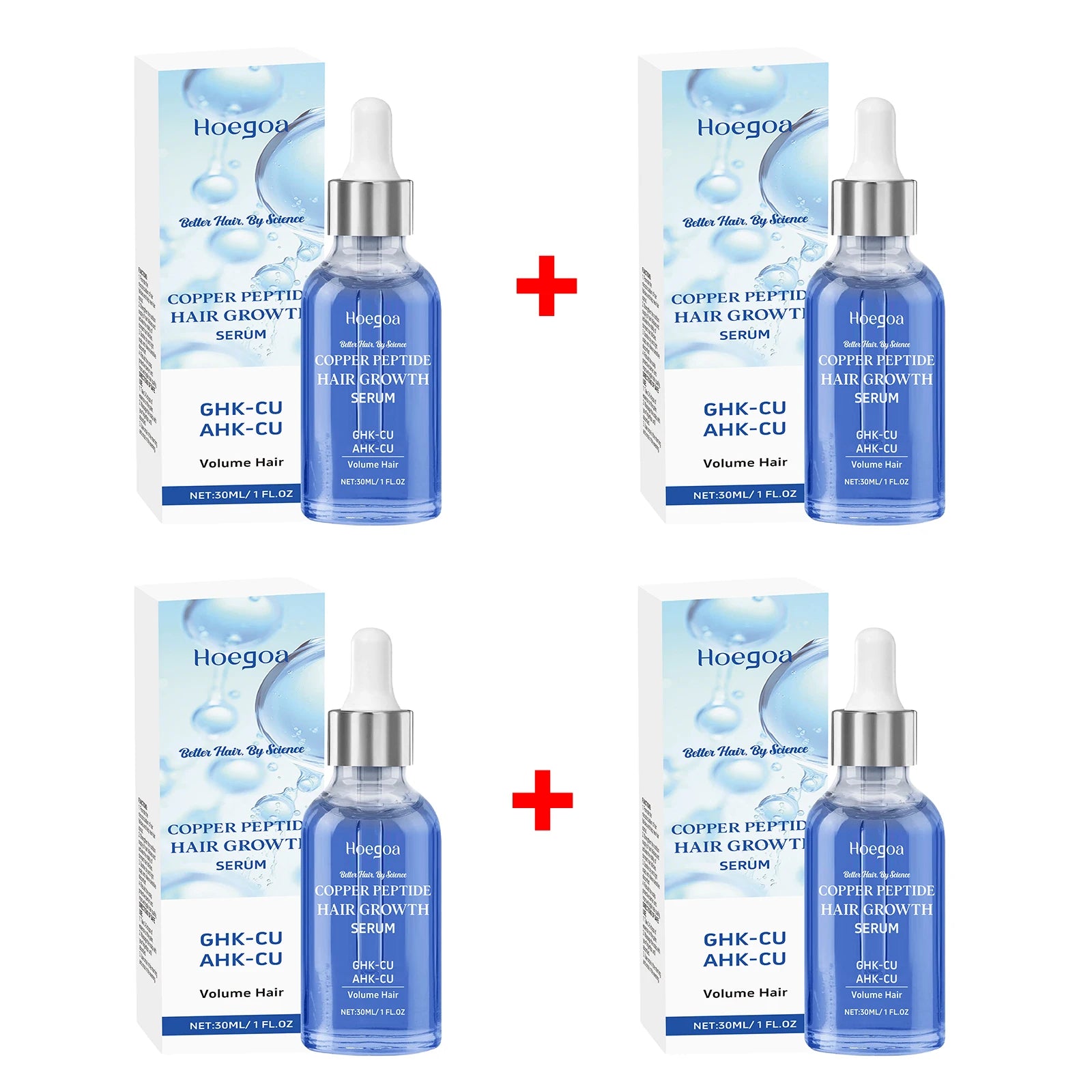 Copper Peptide Hair Growth Serum for Strengthening and Frizz Control - 14