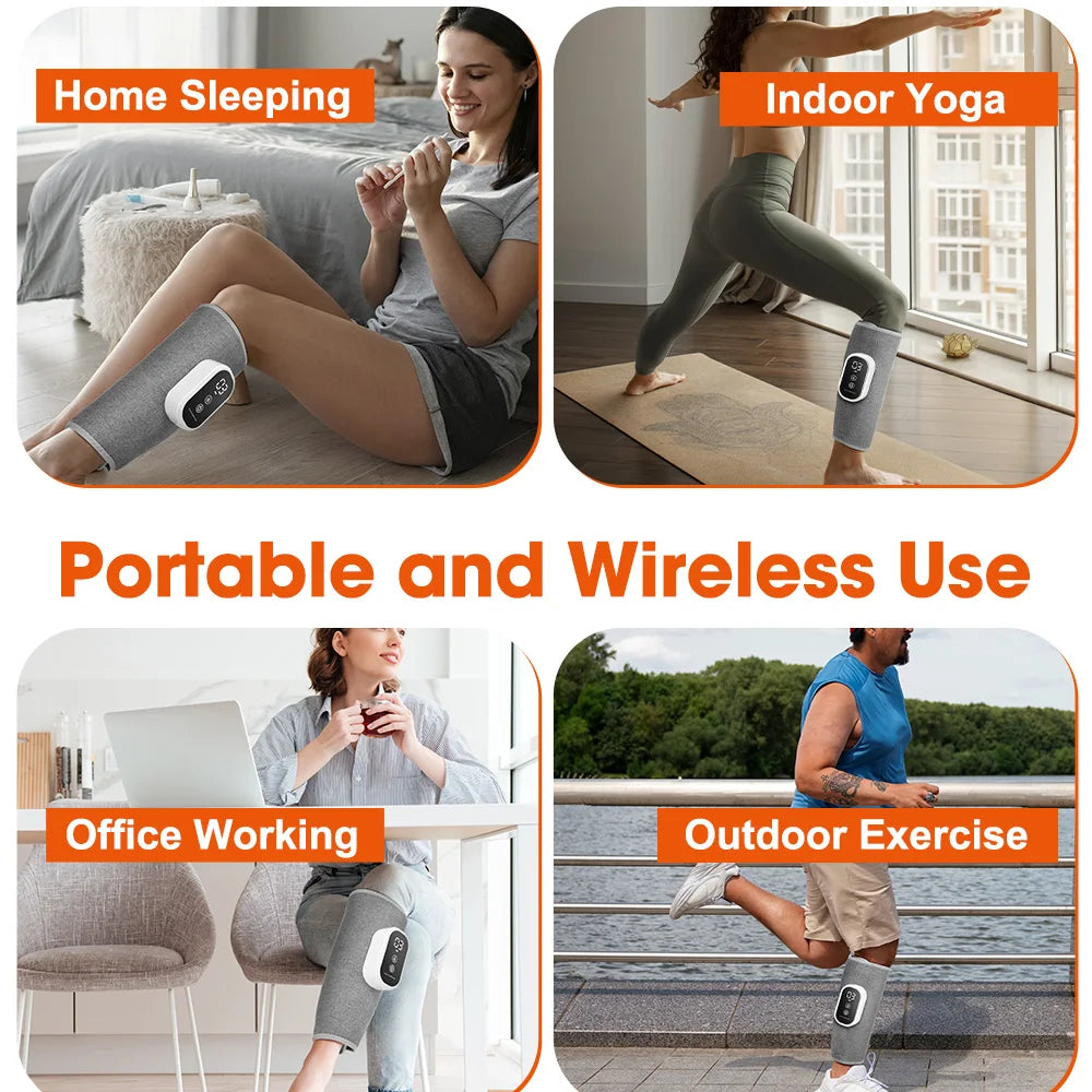 Wireless Air Compression Calf Massager for Leg Pain Relief - 18