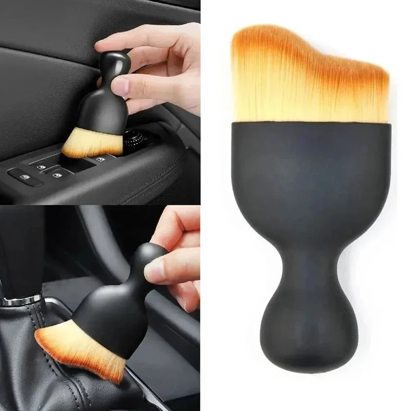 Soft Bristle Car Interior Dusting & Cleaning Brush