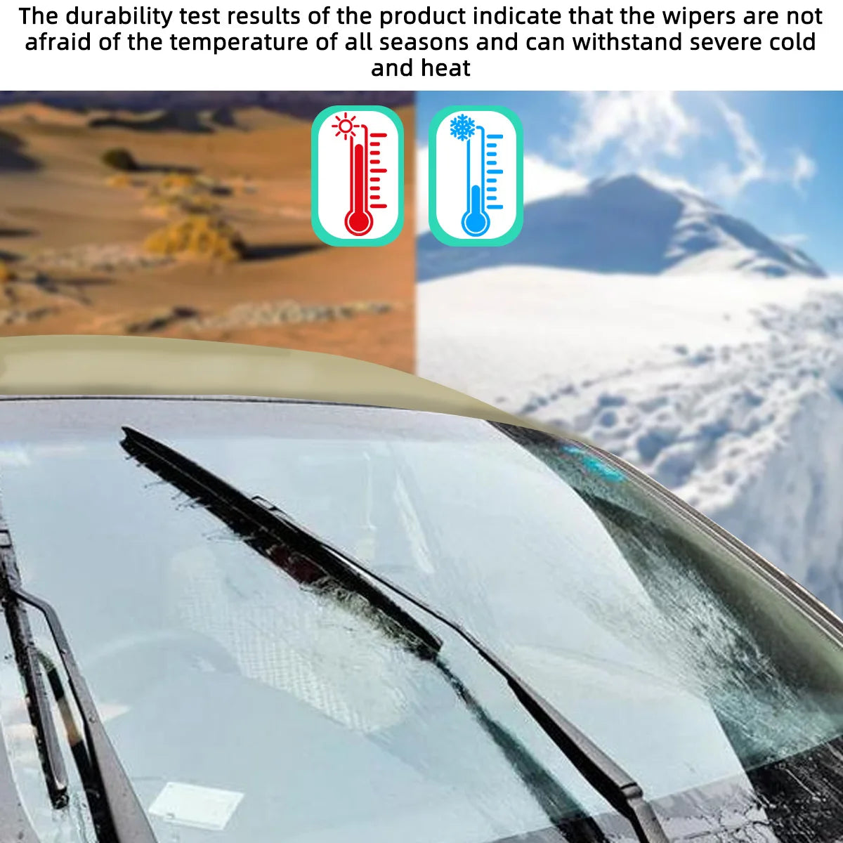 Front Windshield Wiper Blades for Mazda MX-5 NB NC ND - 4