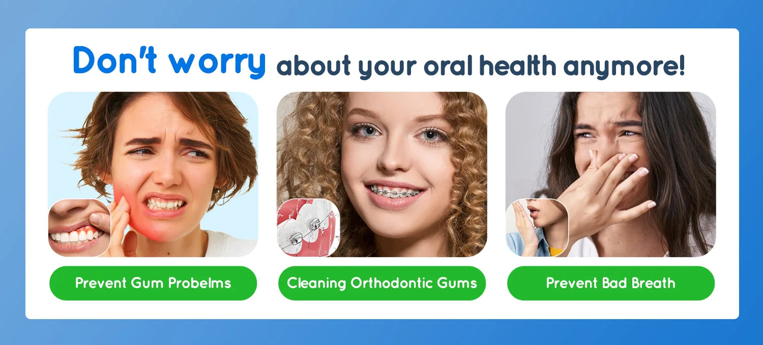 Electric Toothbrush and Oral Irrigator Combo for Teeth Cleaning - 7
