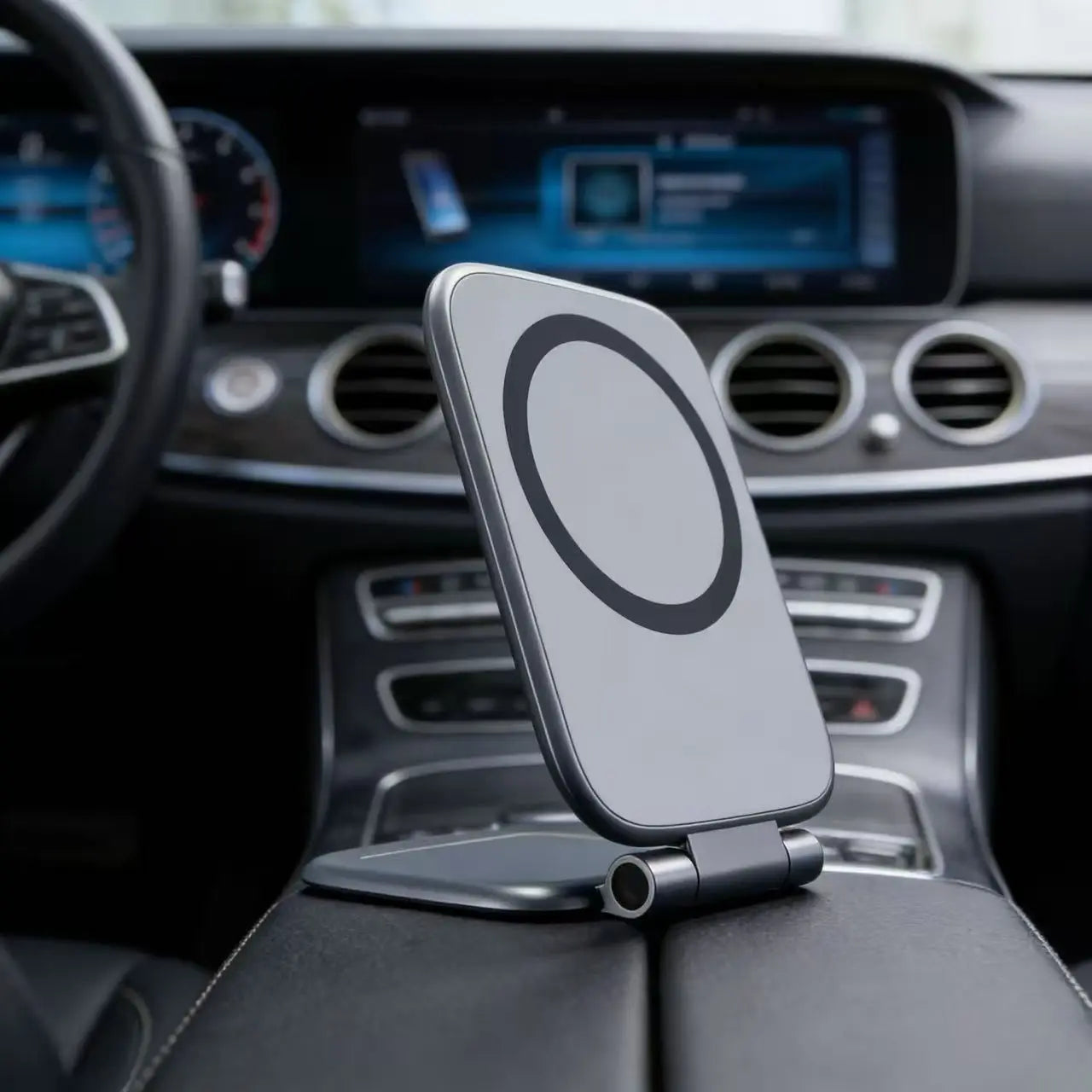 Foldable Magnetic Car Phone Mount for Dashboard - 11