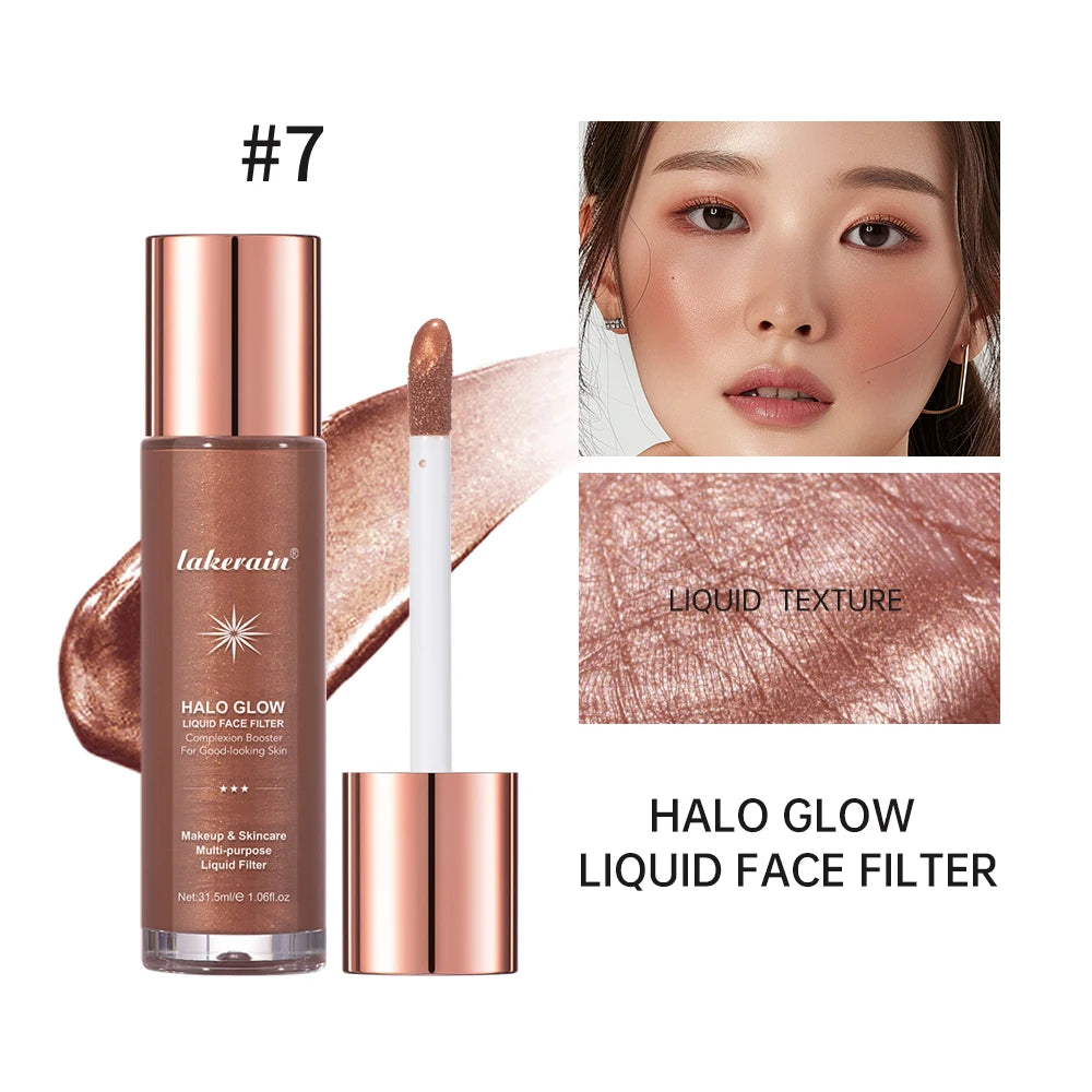 Halo Glow Liquid Face Filter Highlighter - 23
