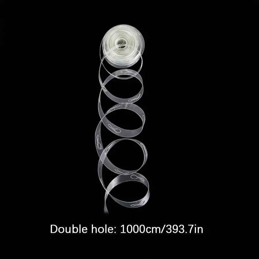 10m Balloon Arch Chain Double Hole Tape Strip for Party Decorations