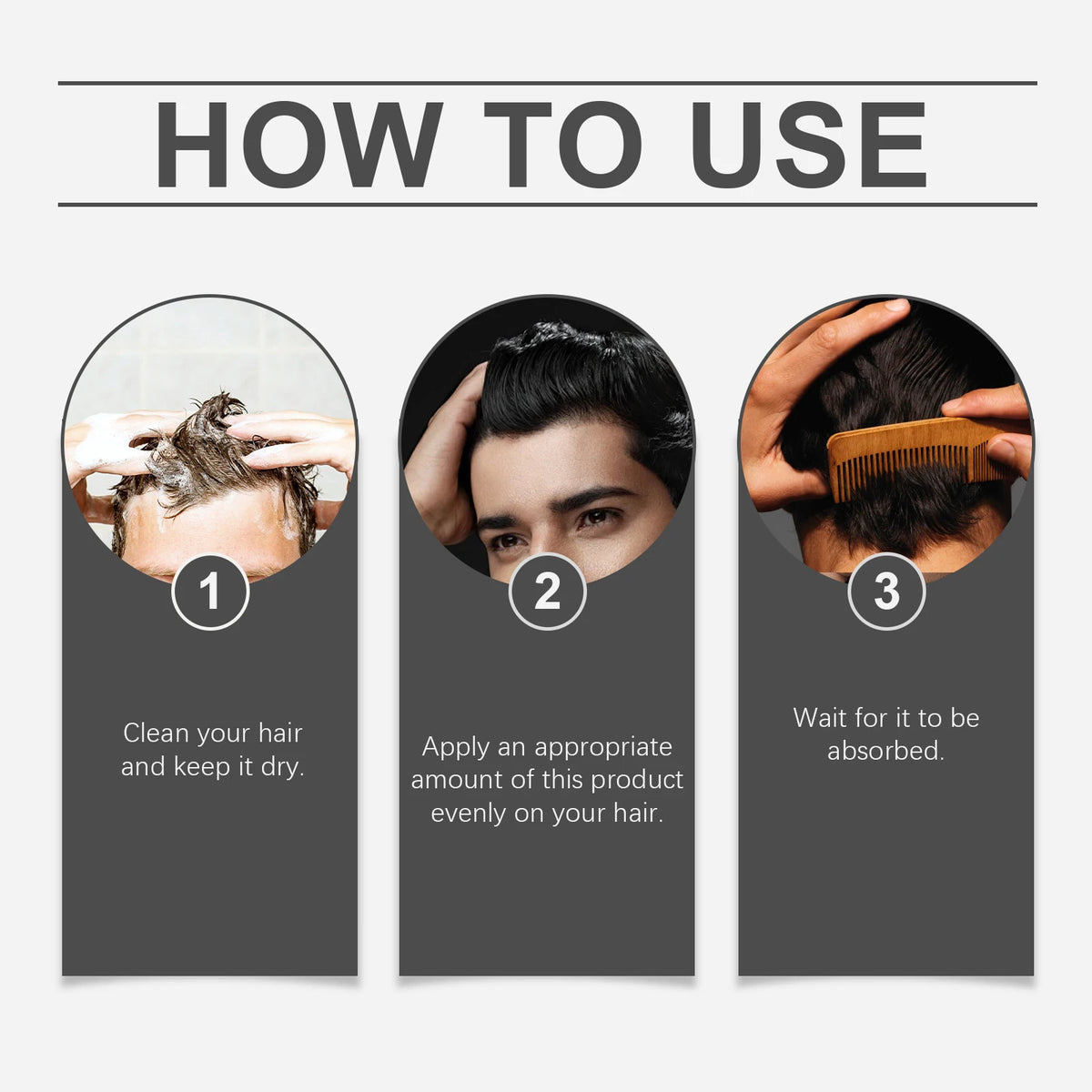 Instant Hairline and Gray Root Concealer for Thicker Fuller Hair