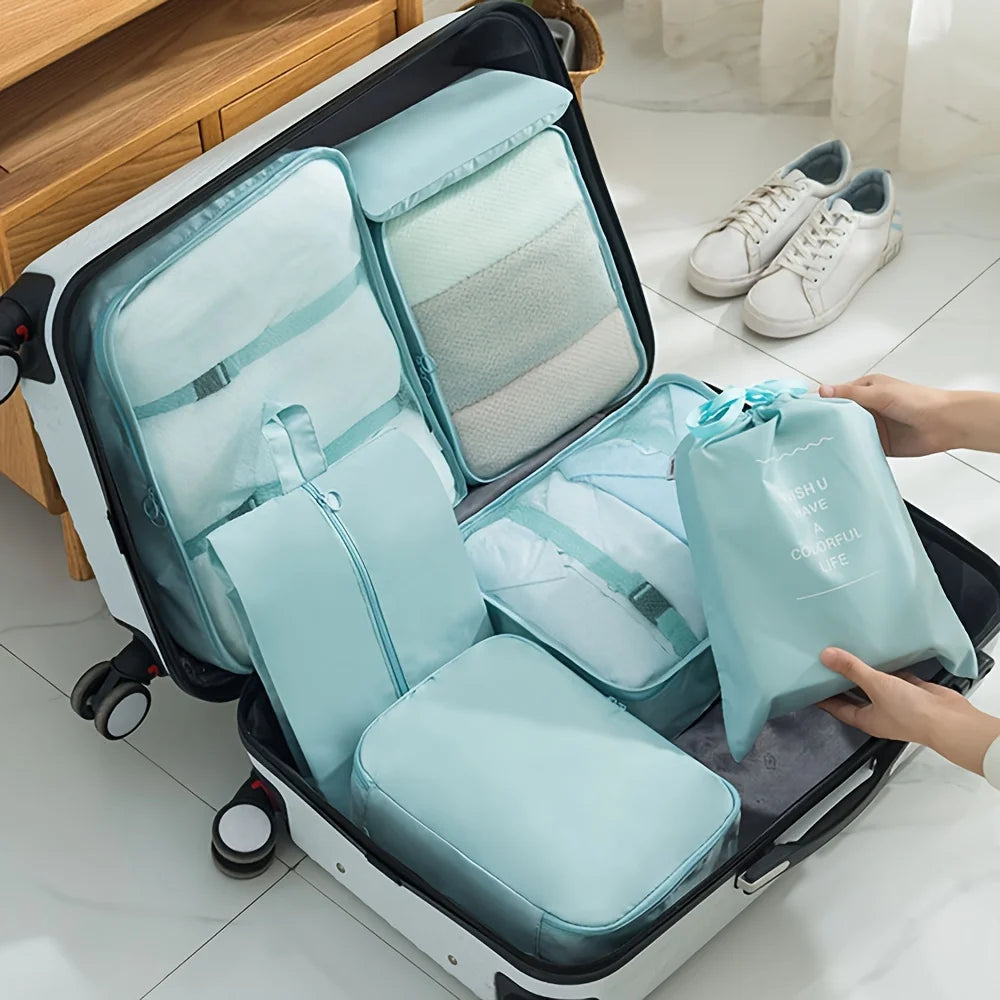 Travel Luggage Organizer Storage Bag Set