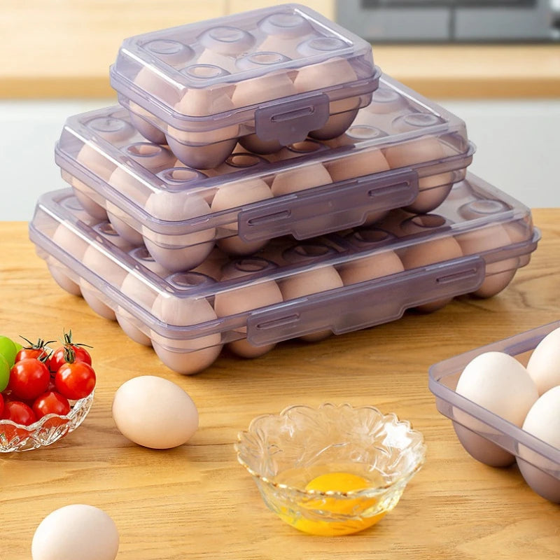 Stackable Egg Storage Organizer for Refrigerator - 2