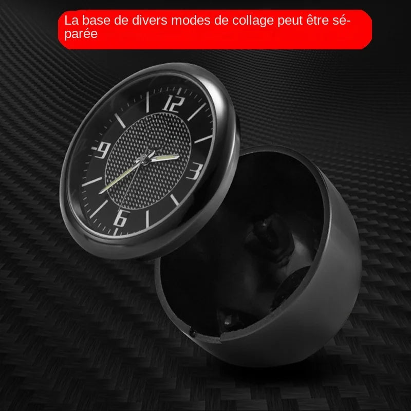 Luminous Mini Dashboard Clock for Cars - 4