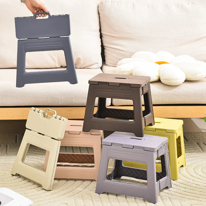 Portable Lightweight Folding Stool for Camping and Home Use