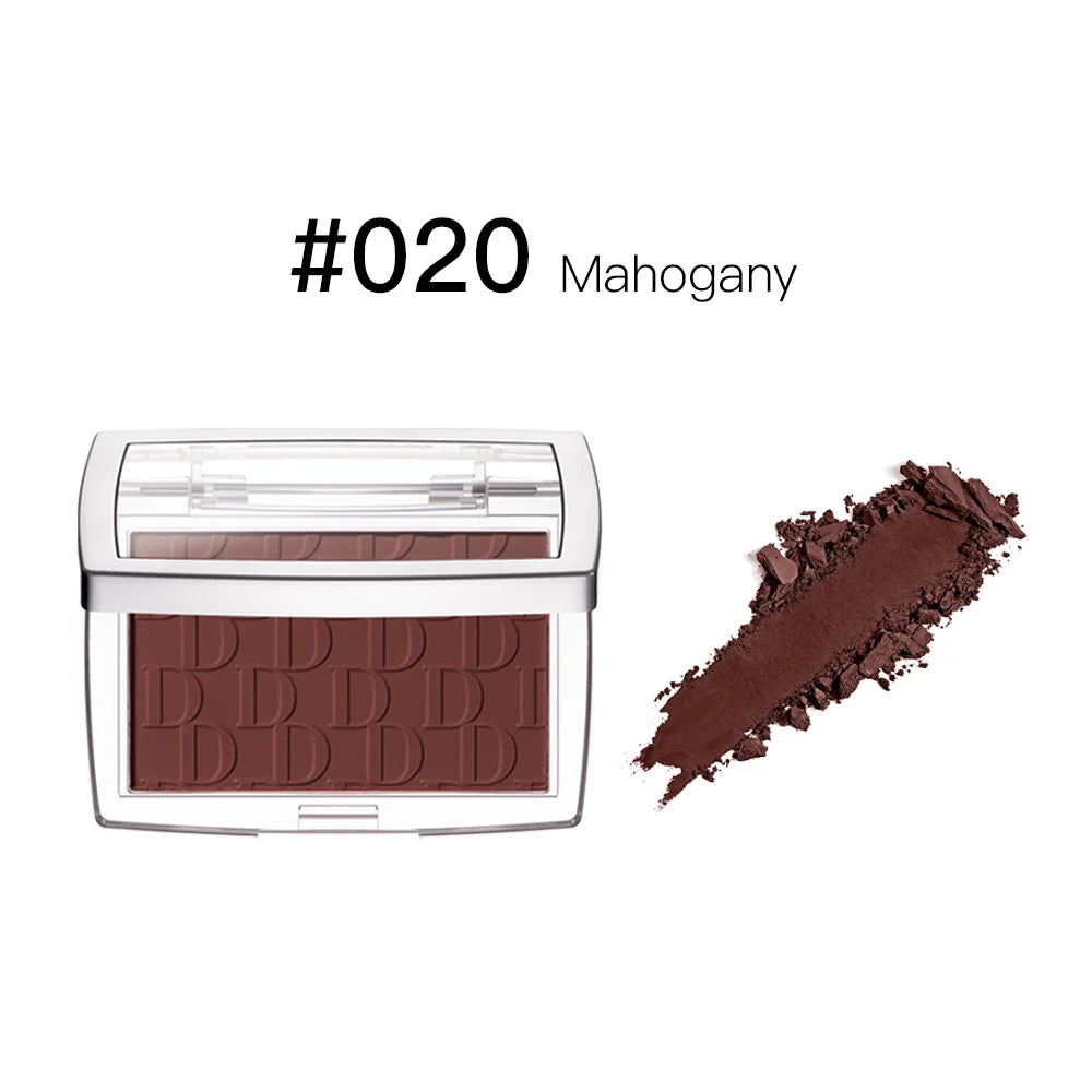Matte Embossed Blush Palette with Professional Brush - 22