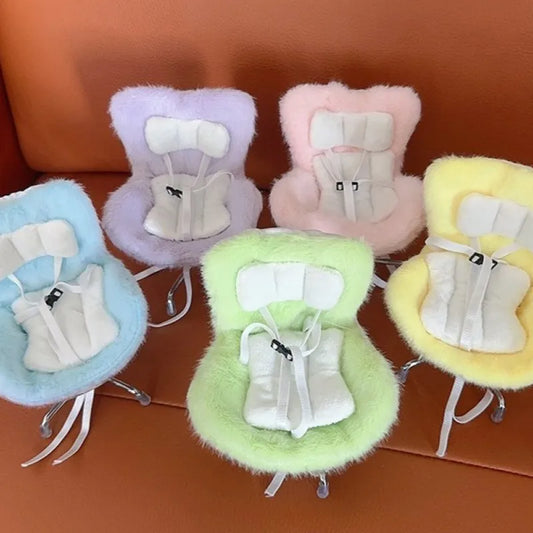 Cute Doll Car Seat Air Outlet Decoration Mini Doll Accessories
