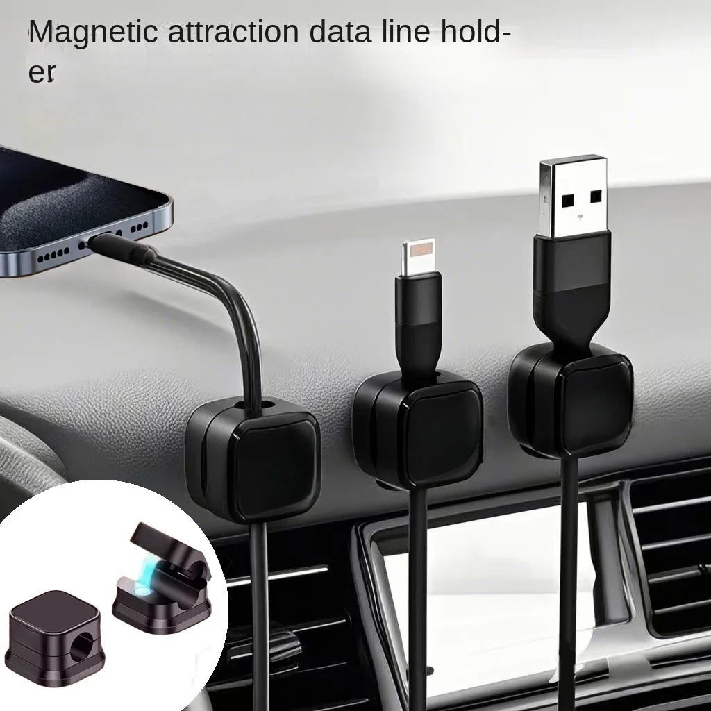 Adjustable Adhesive Cable Organizer Clips for Desk and Home - 2