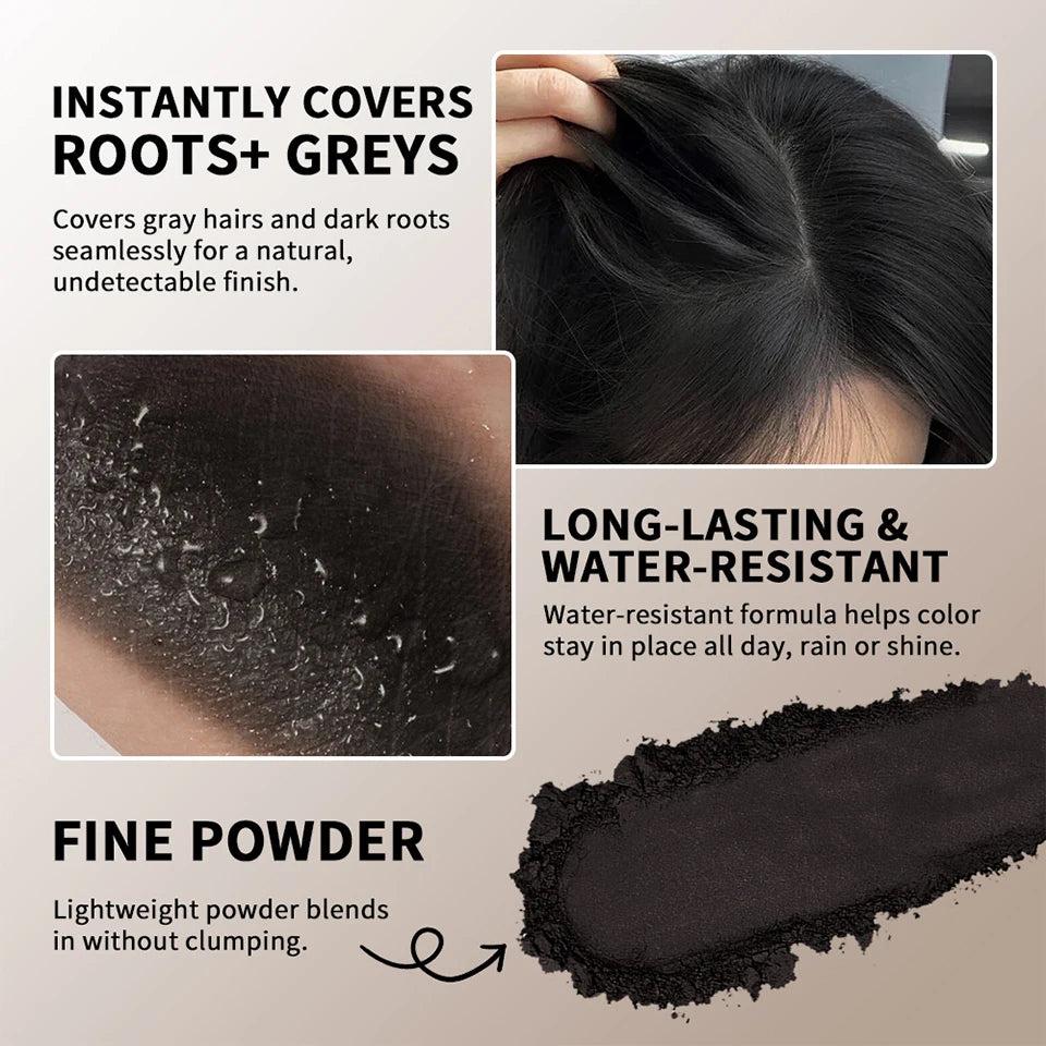 Waterproof Hairline Shadow and Root Cover Up Powder - 11