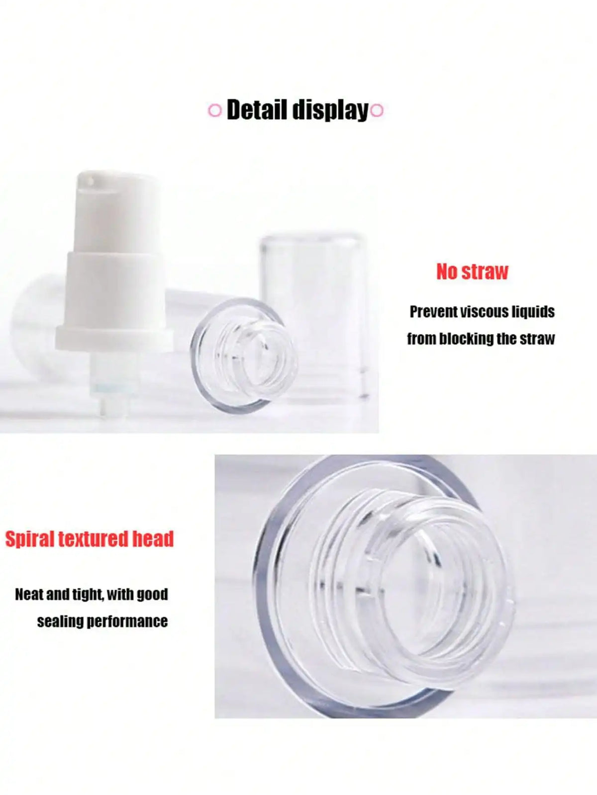 Portable Travel Toiletry Bottle Set