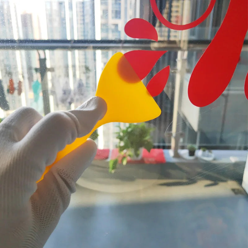 Flexible Plastic Squeegee Scraper for Vinyl and Sticker Application